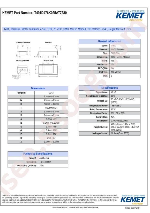 T491D476K025AT7280