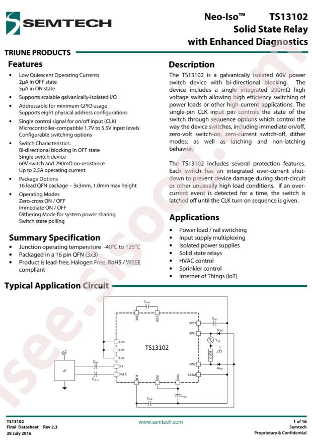 TS13102-QFNR