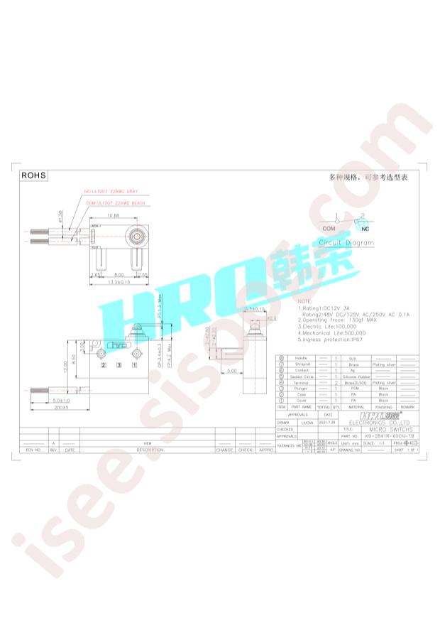 K9-2841R-6XCN-1B