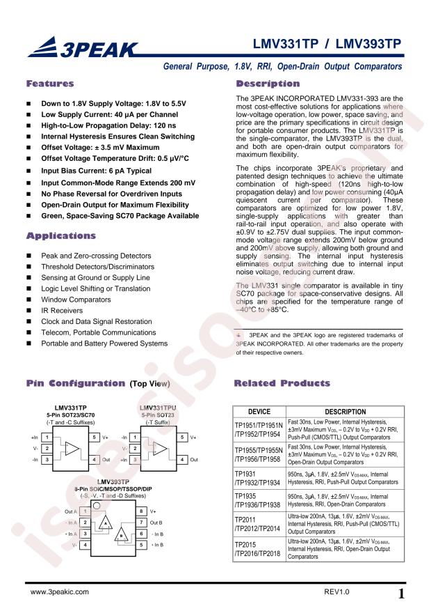 LMV393TP-SR
