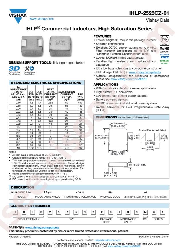 IHLP2525CZERR68M01
