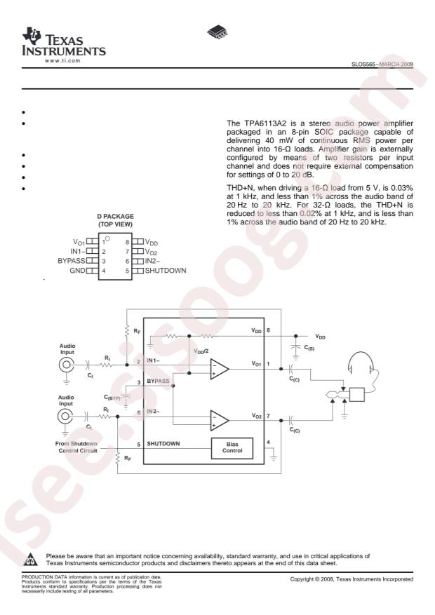 TPA6113A2DR