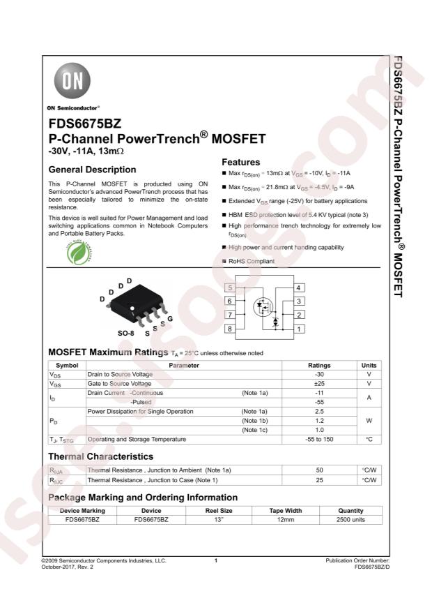 FDS6675BZ