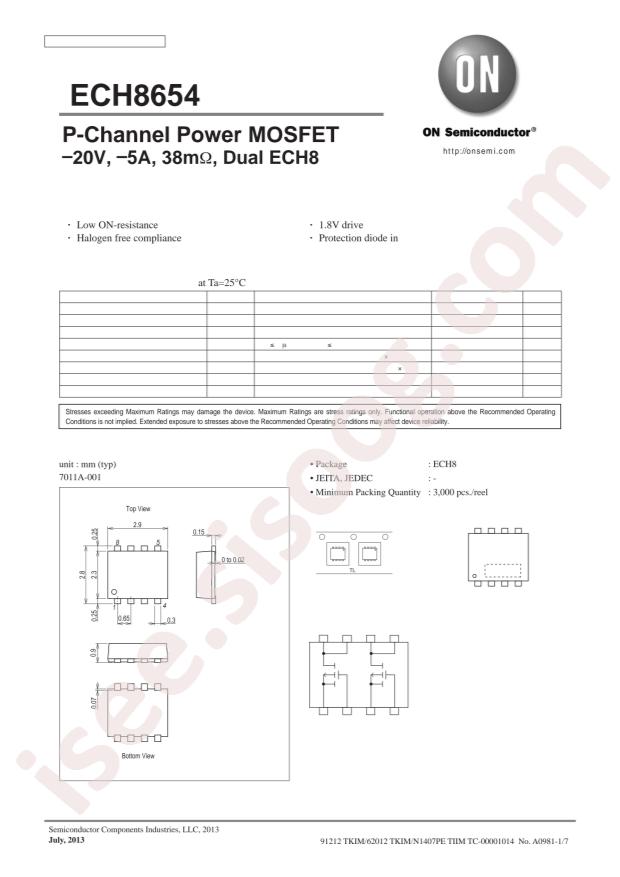 ECH8654-TL-H