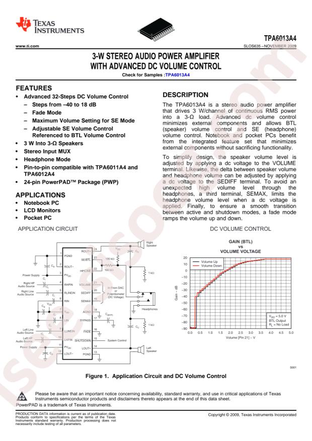 TPA6013A4PWPR