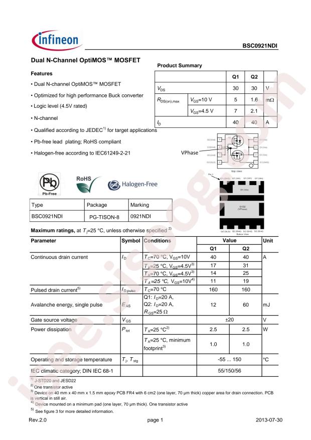 BSC0921NDI