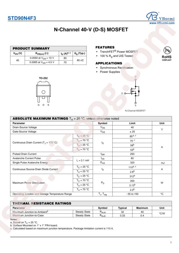 STD90N4F3-VB