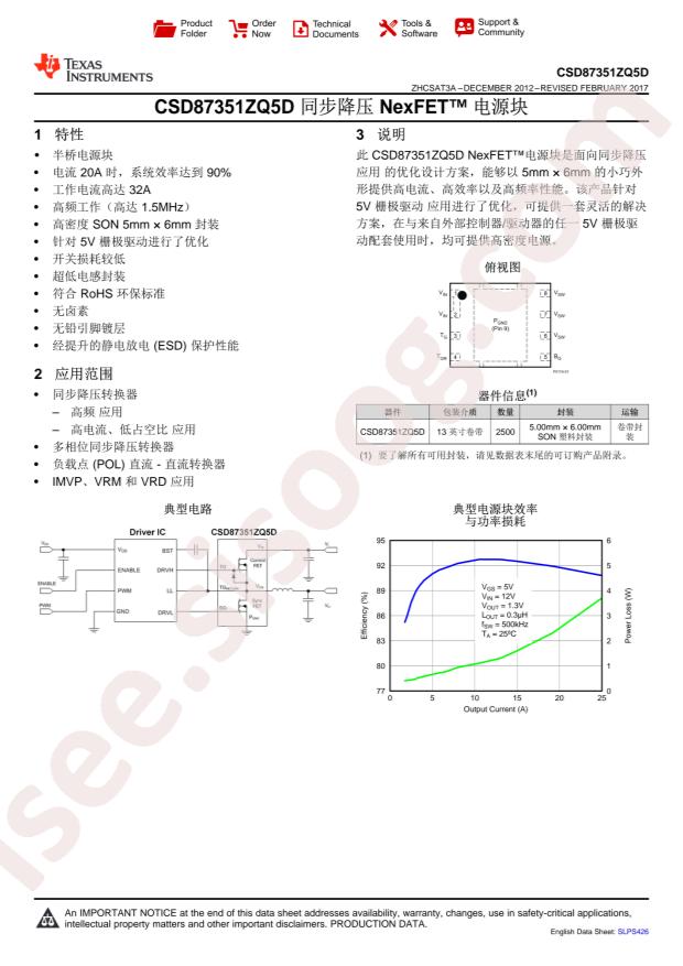CSD87351ZQ5D