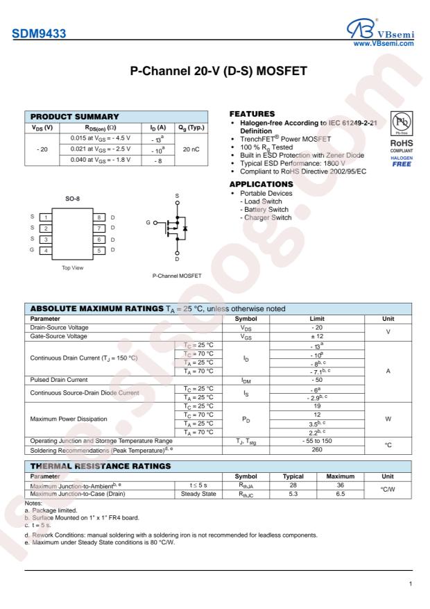 SDM9433-VB