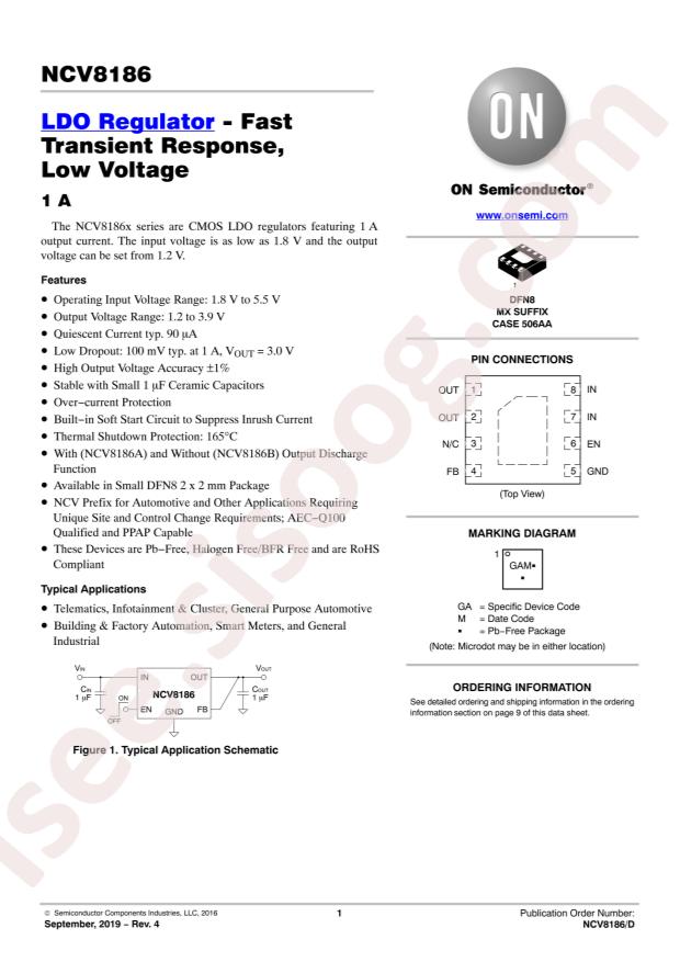 NCV8186AMN330TAG
