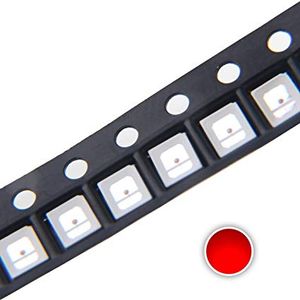 SMD LED پکیج 2835 قرمز بسته 100 تایی