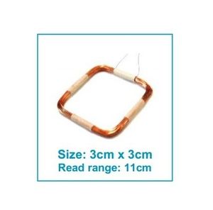 آنتن RFID خارجی 345uH سایز 3x3cm