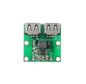 ماژول رگولاتور DC به DC کاهنده دارای دو خروجی 3A 5V USB
