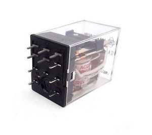 رله شیشه ای 220V-5A سه کنتاکت مارک HANDOUK کد GA-3C-A220P