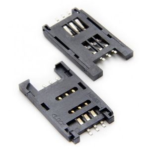 سوکت سیم کارت لولایی 6pin