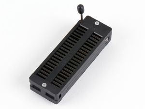 ZIF Socket 40 pin وسط باریک مشکی