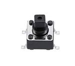 تک سوئیچ کله خور SMD سایز 6x6x7 چهار پایه بسته 10 تایی