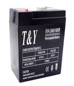 باتری خشک 6 ولت 4.5 آمپر ساعت – مارک T&Y