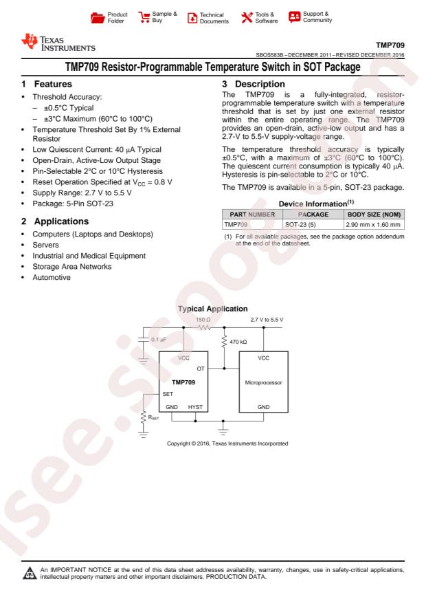 TMP709AIDBVR
