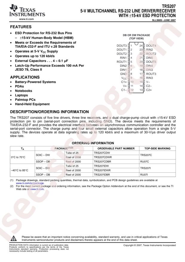 TRS207CDBR