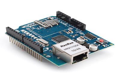 Arduino Ethernet Shield W5100  برد توسعه  ی آردینو