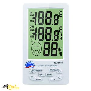 رطوبت سنج و دماسنج TEM982
