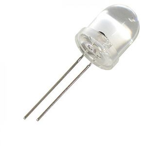 LED آبی شفاف 10mm