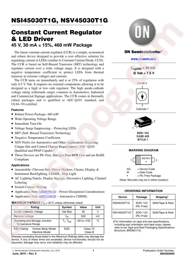 NSI45030T1G