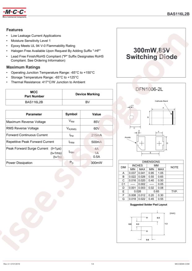 BAS116L2B-TP