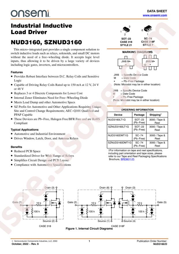 NUD3160DMT1G