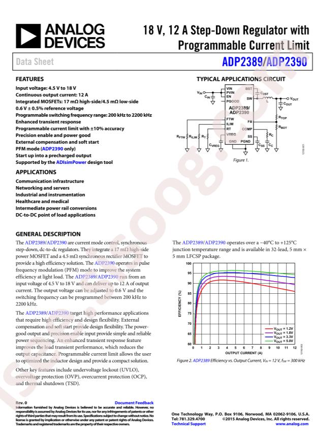 ADP2389ACPZ-R7
