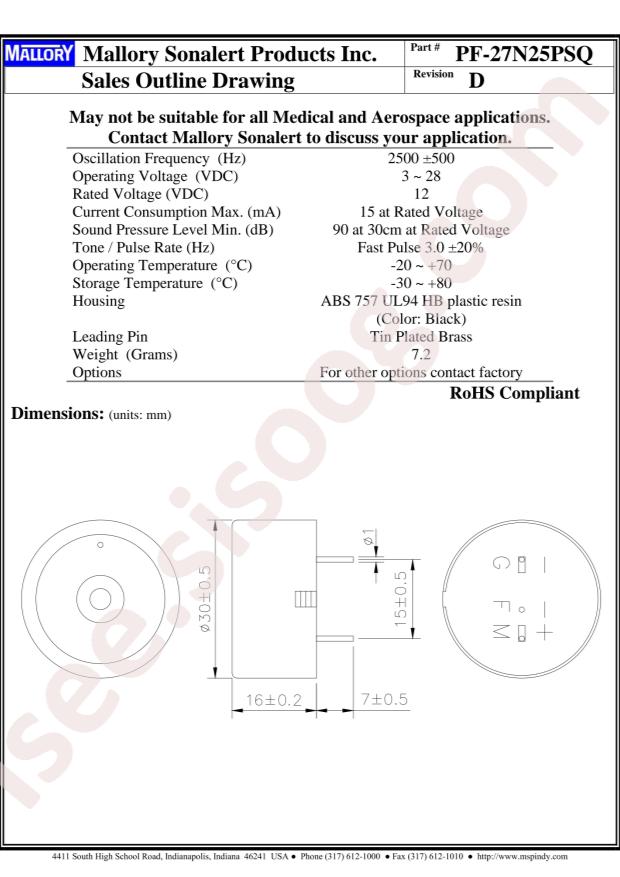 PF-27N25PSQ