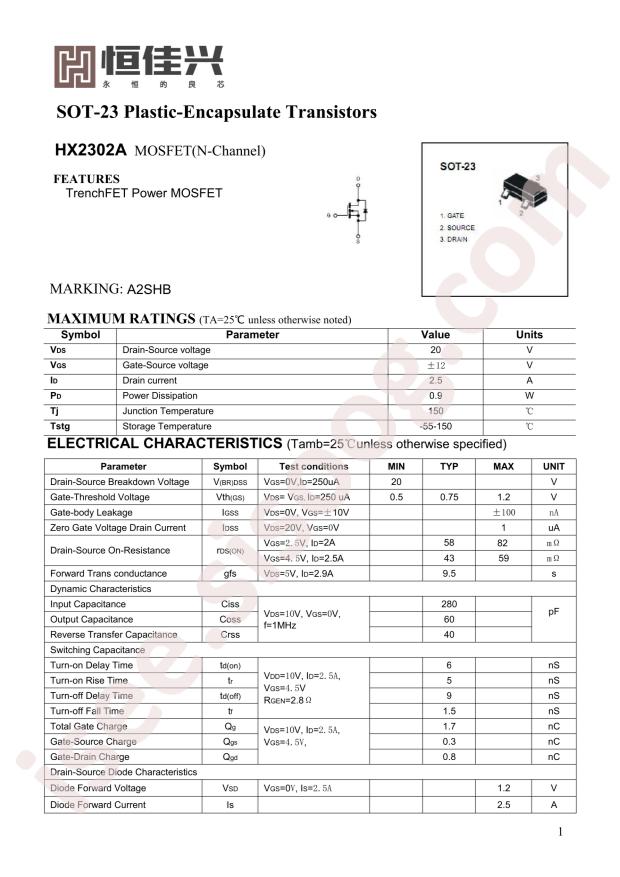 HX2302A