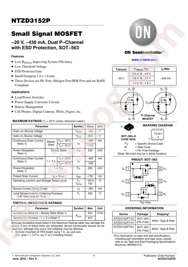NTZD3152PT1G