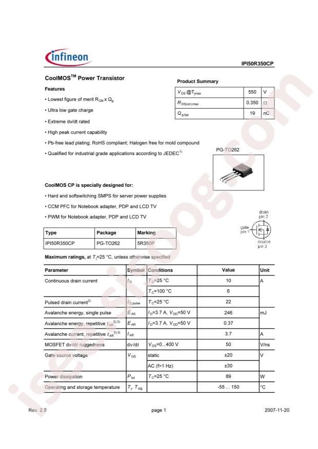 IPI50R350CP