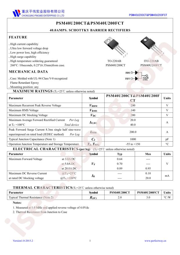 PSM40U200CT