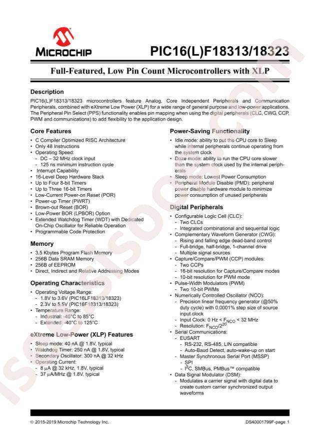 PIC16LF18323T-I/JQ