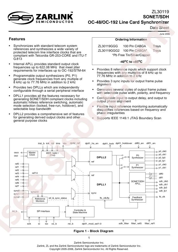 ZL30119GGG2