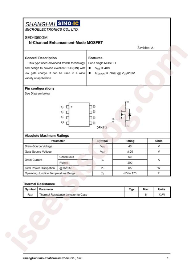 SED4060GM