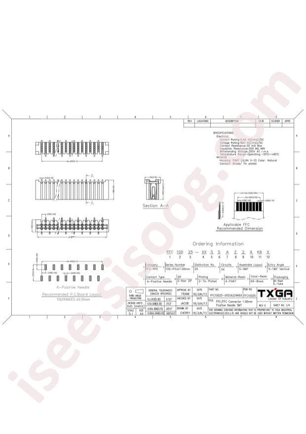 FFC10025-14SSA224K6L