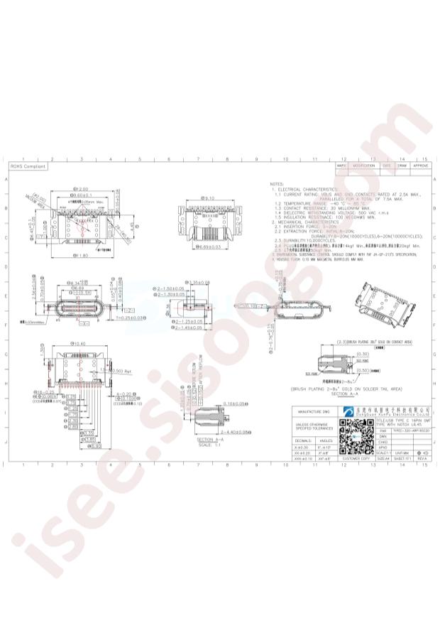 TYPEC-320-ARP16SC20