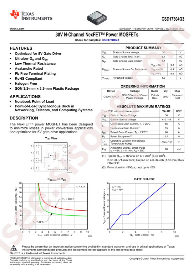 CSD17304Q3