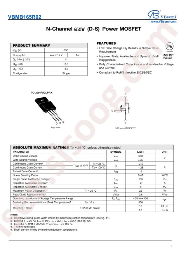 VBMB165R02