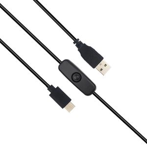 کابل USB به Type-C رزبری پای 4 کلیددار - بهنام رباتیک