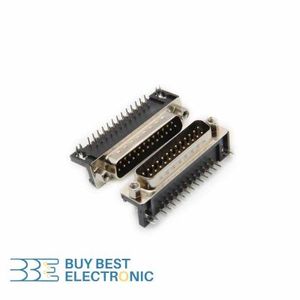 25 PIN D-SUB RIGHT ANGEL MALE