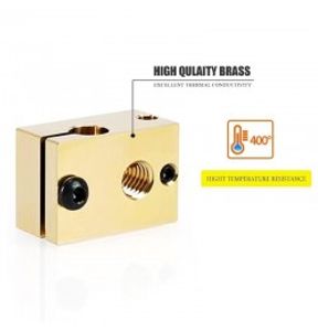 محفظه برنجی هیتر مدل E3D V6 PT100 کیفیت (High quality)