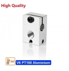 محفظه آلومینیومی هیتر مدل E3D V6 PT100 کیفیت (High quality)