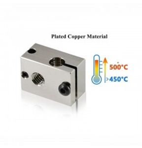 محفظه آلومینیومی با روکش مسی مدل E3D V6 PT100 کیفیت (High quality)