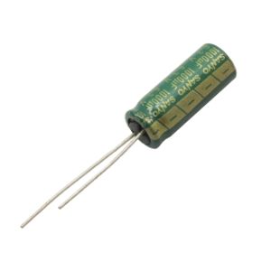 خازن الکترولیتی 1000uF / 6.3V ژاپنی مارک SANYO
