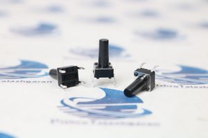 تک سوئیچ 4 پایه سایز 6x6x12mm